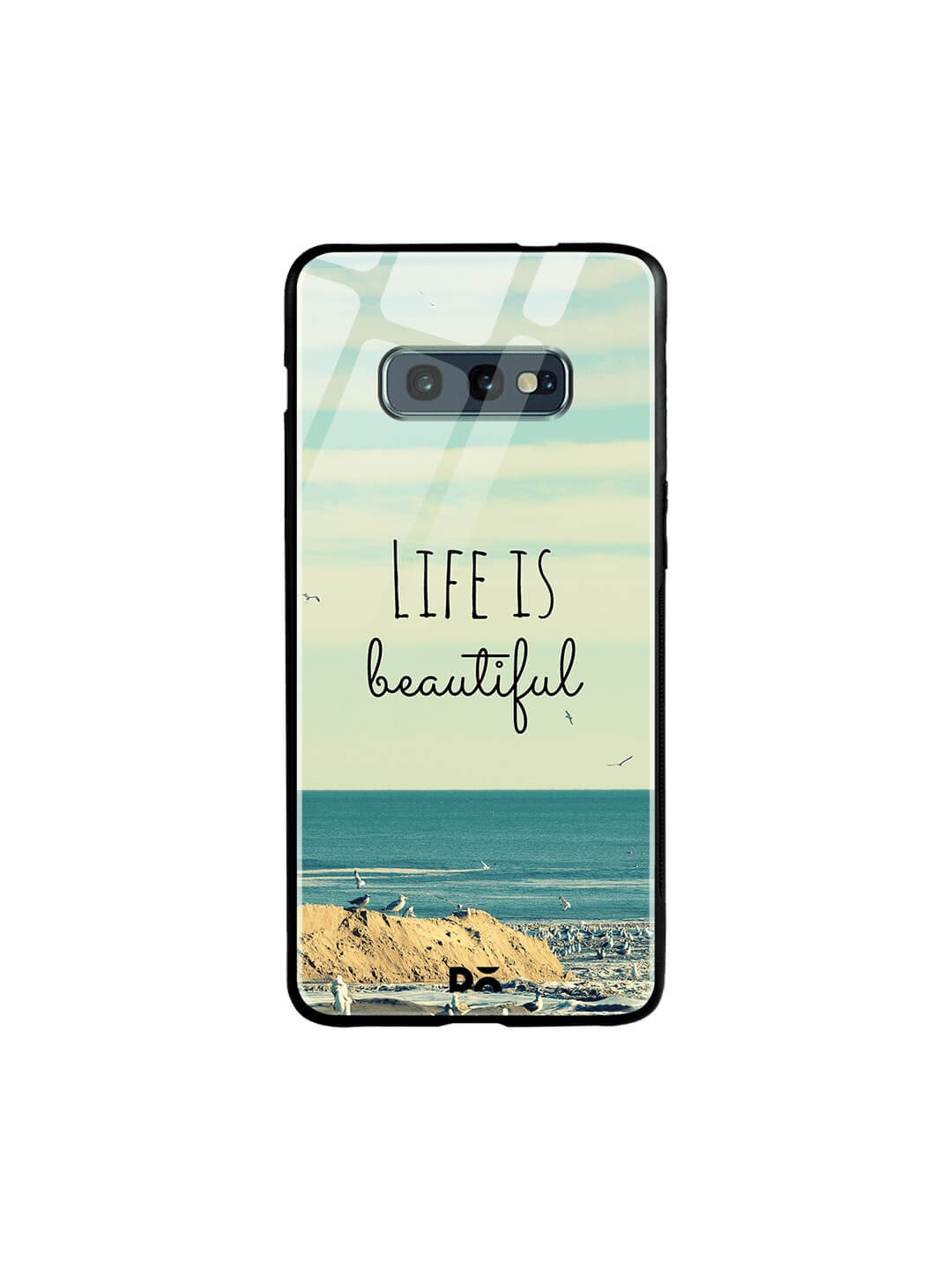 

DailyObjects Multicoloured Samsung Galaxy S10e Glass Case Cover, Multi
