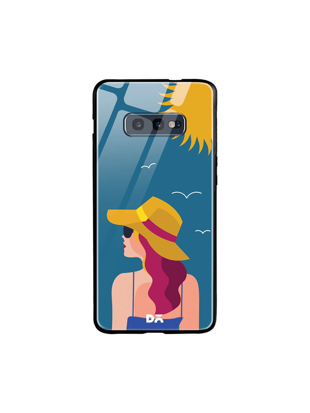 

DailyObjects Multicoloured Samsung Galaxy S10e Glass Case Cover, Multi