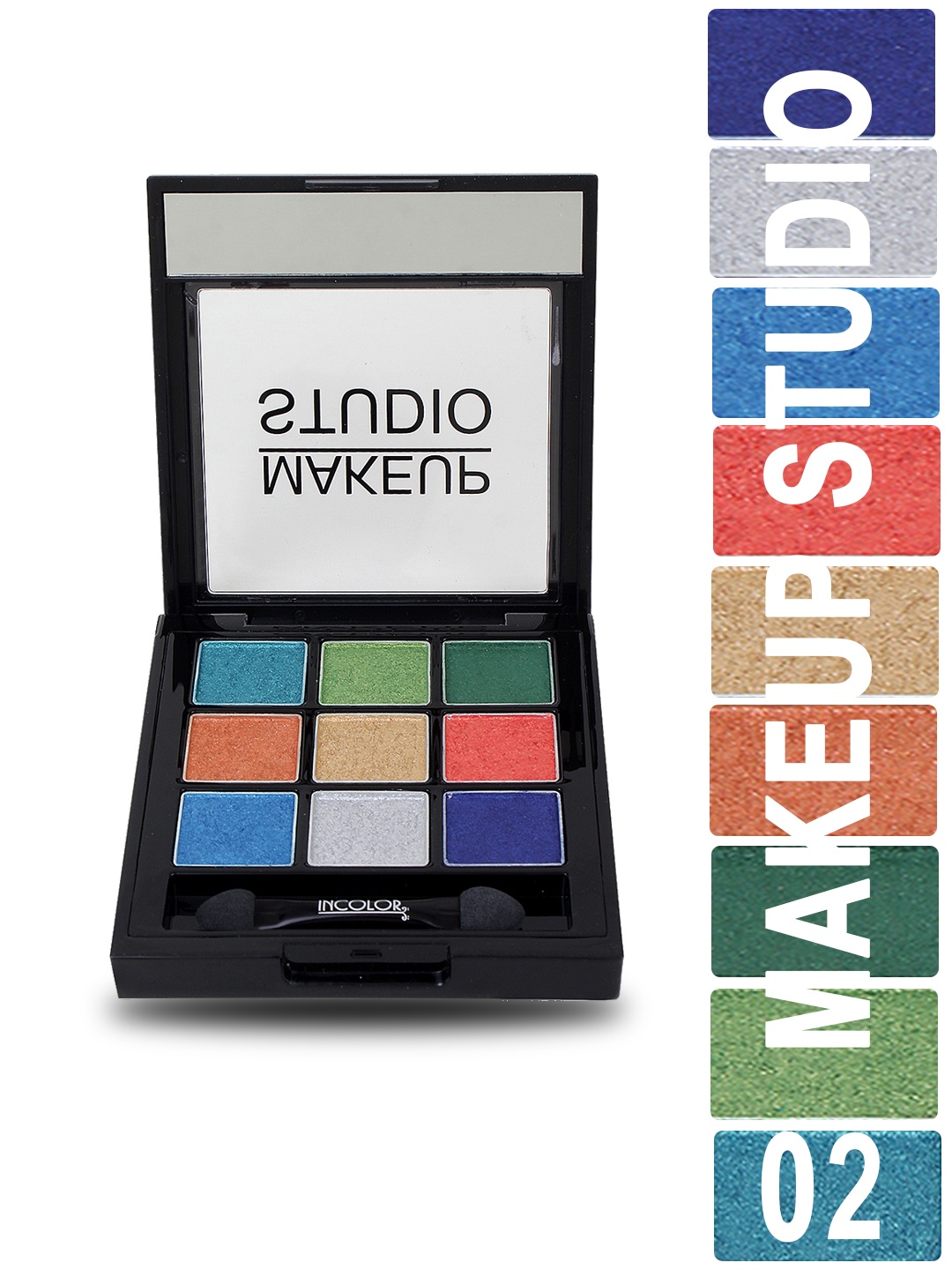 

INCOLOR Make Up Studio 9 In 1 Eyeshadow Palette 02 - 18 g, Multi