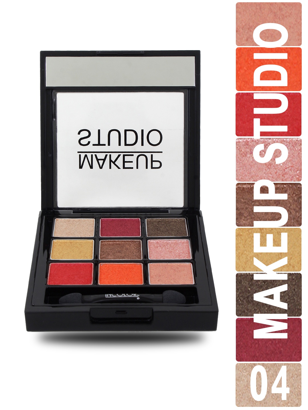 

INCOLOR Women Make Up Studio 9 In 1 Eyeshadow Palette 04 - 18 g, Multi