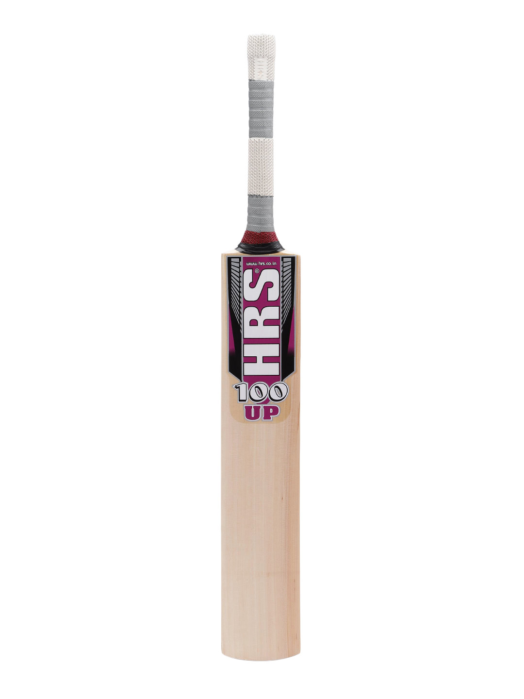 

HRS Unisex Beige & Grey 100UP Kashmir Willow Cricket Bat