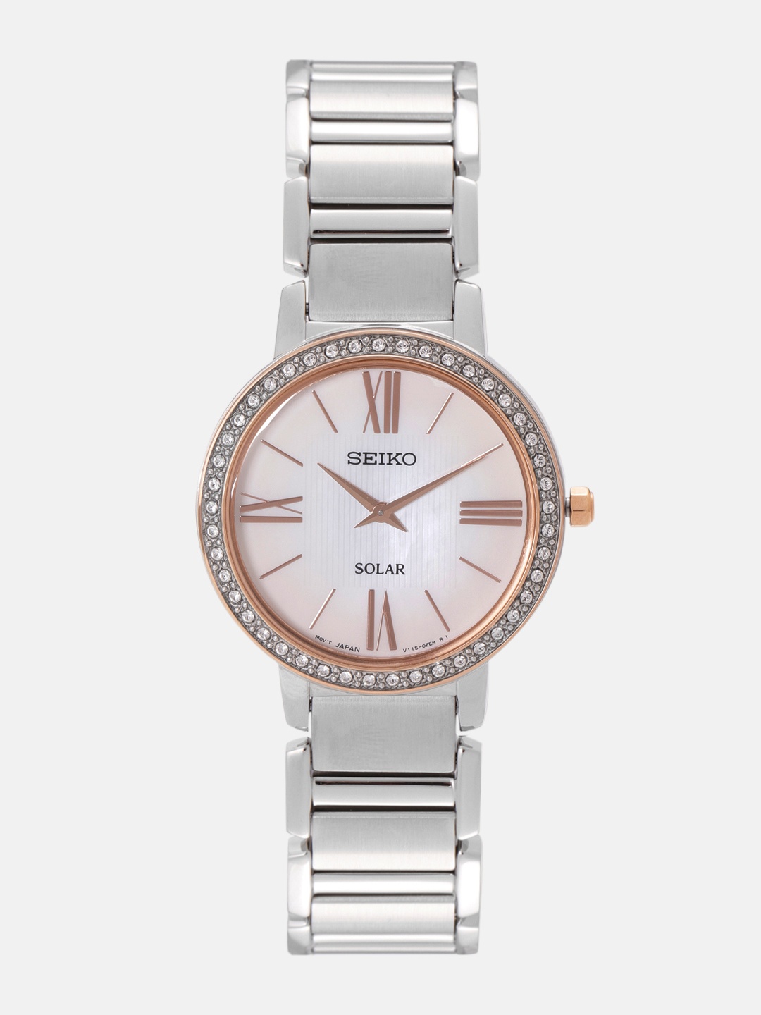 

SEIKO Solar Women Off White Analogue watch SUP432P1