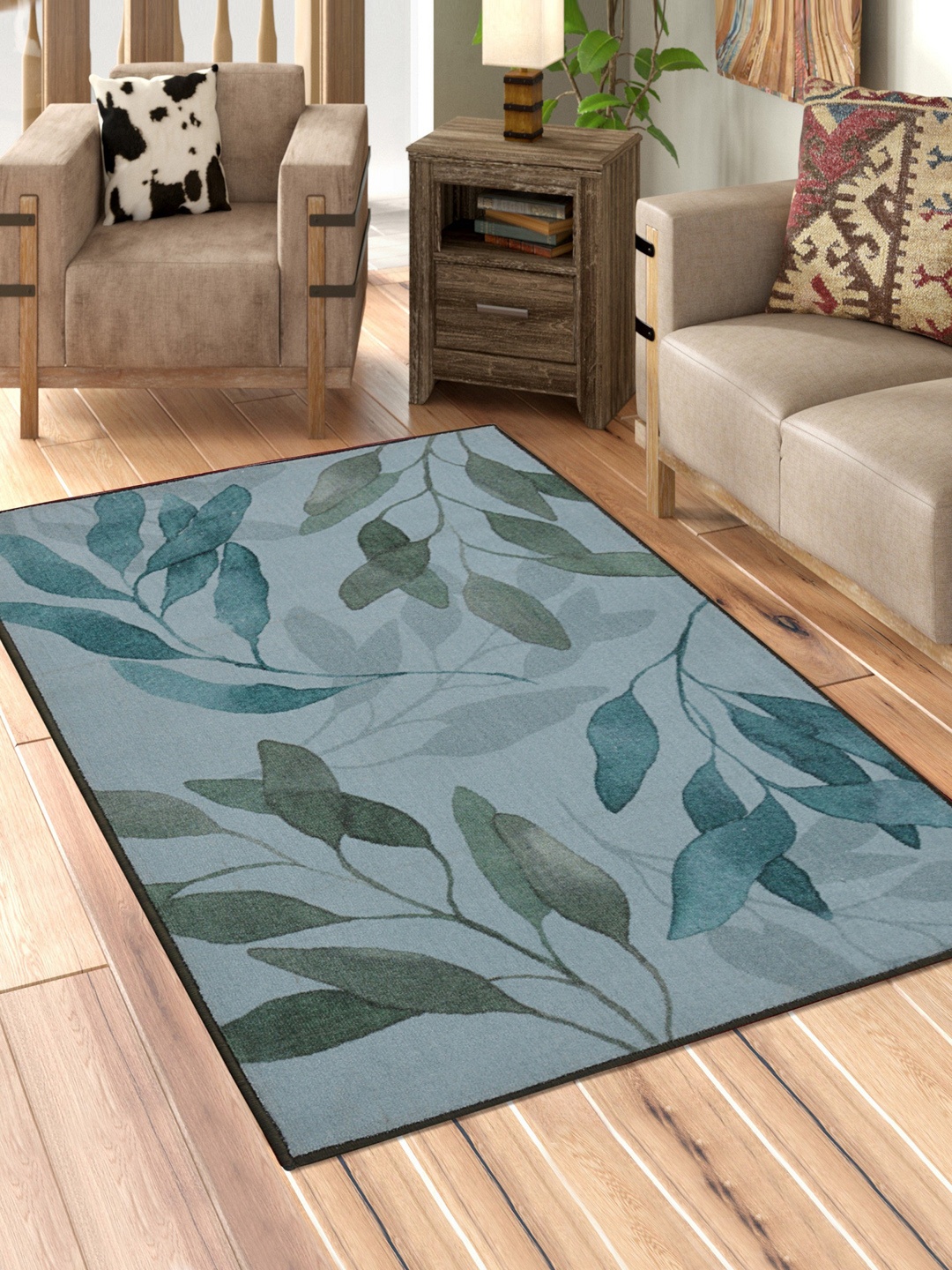 

Area RugSMITH Multicoloured Premium Floral Pattern Area Rug, Multi
