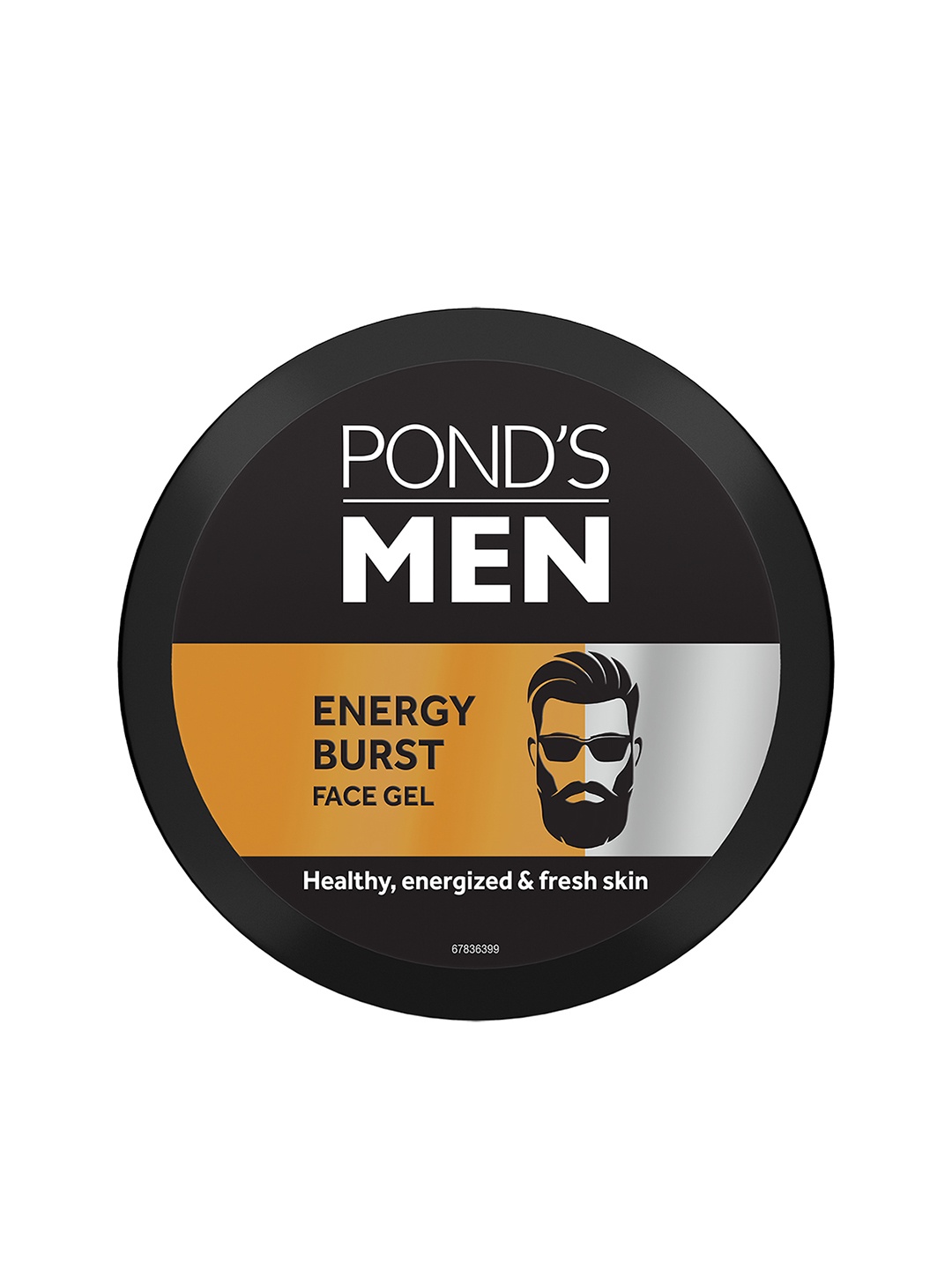 

Ponds Men Energy Burst Face Gel 55 g, Black