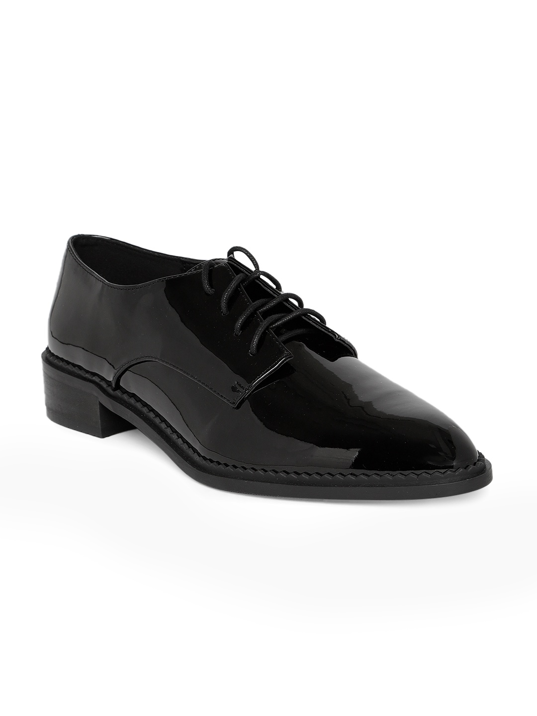 

FOREVER 21 Women Black Derbys