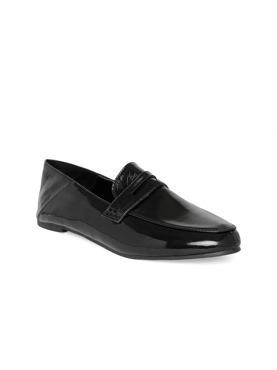 

FOREVER 21 Women Black Loafers