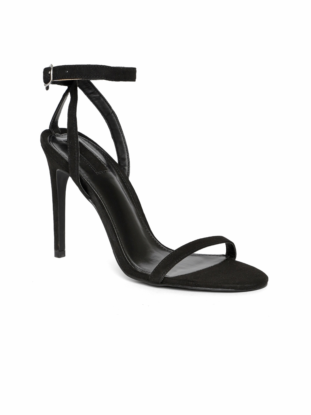 

FOREVER 21 Women Black Solid Sandals