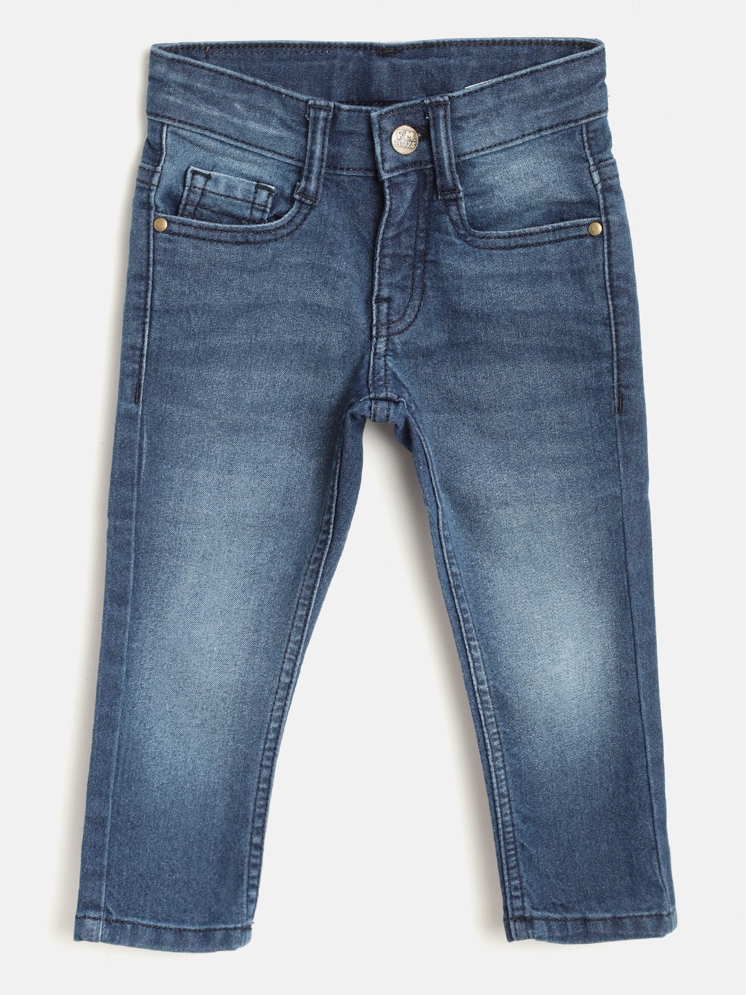 

Flying Machine Boys Blue Skinny Fit Mid-Rise Clean Look Stretchable Jeans