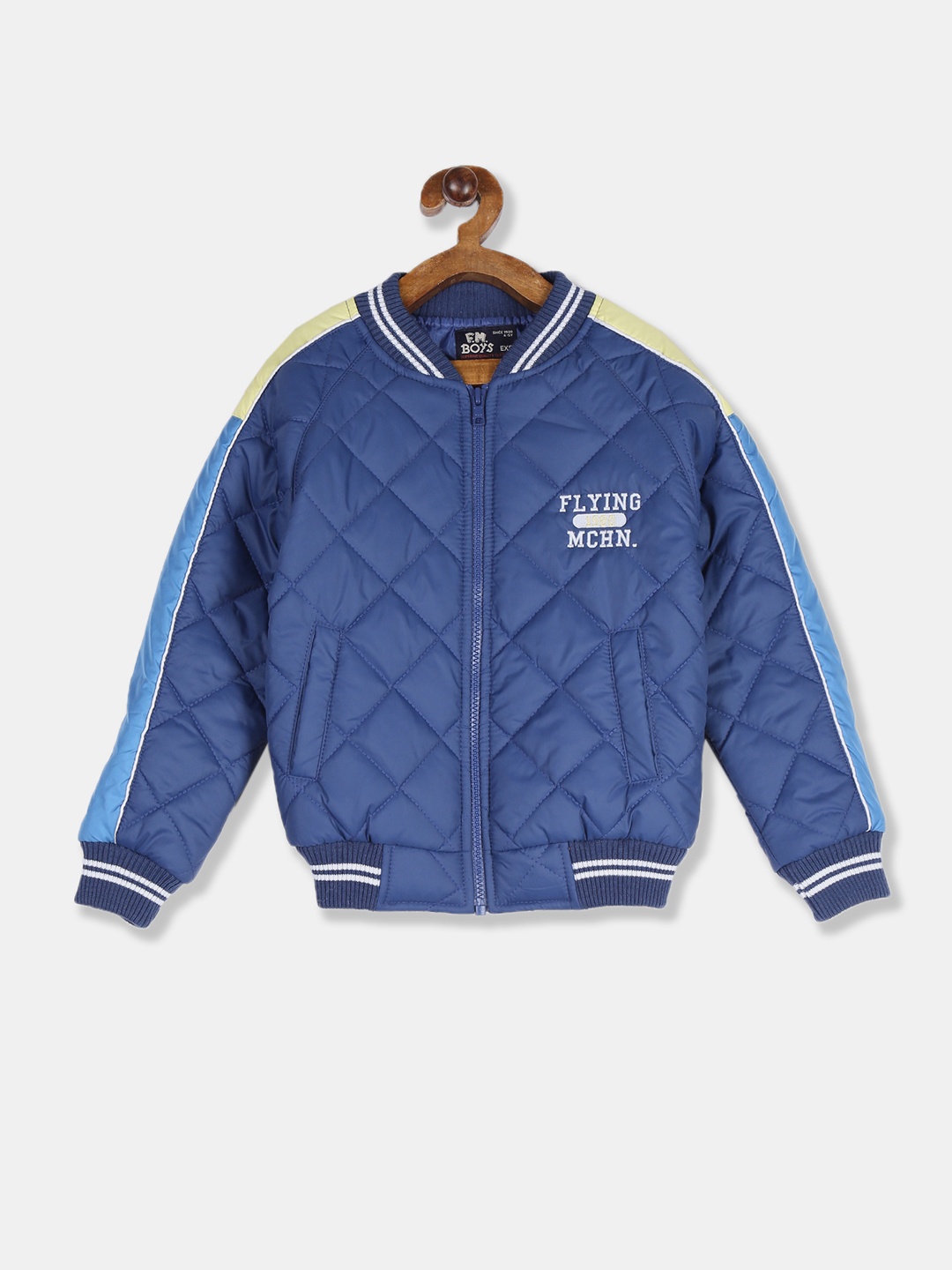 

Flying Machine Boys Blue Bomber Jacket