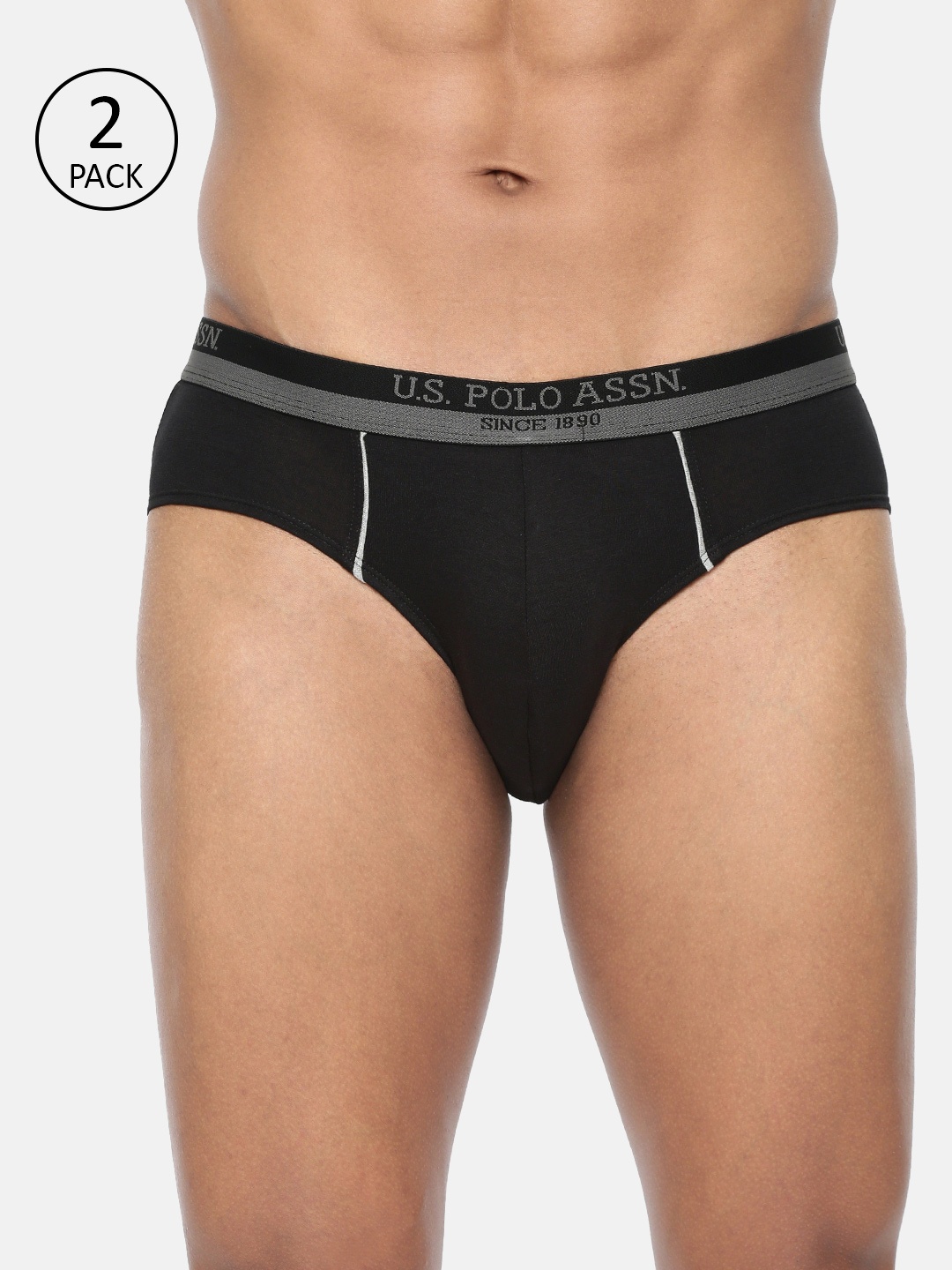

U.S. Polo Assn. Men Assorted Pack of 2 Briefs I665-615-P2