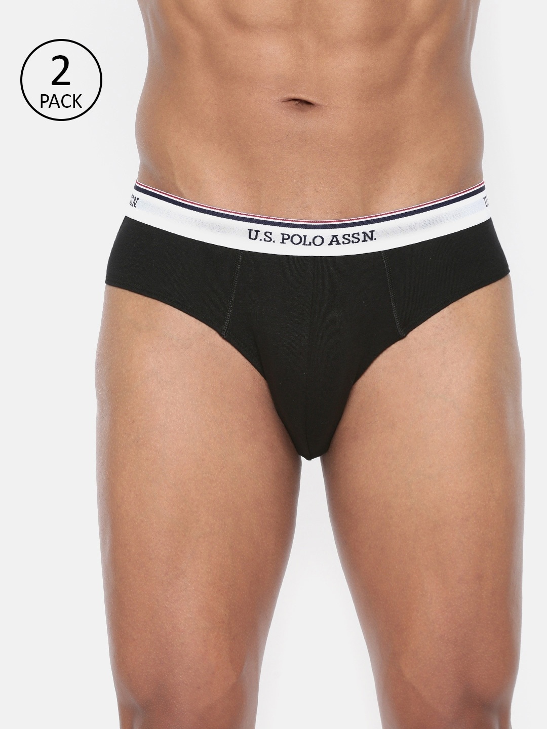 

U.S. Polo Assn. Men Pack of 2 Assorted Briefs I666-615-P2