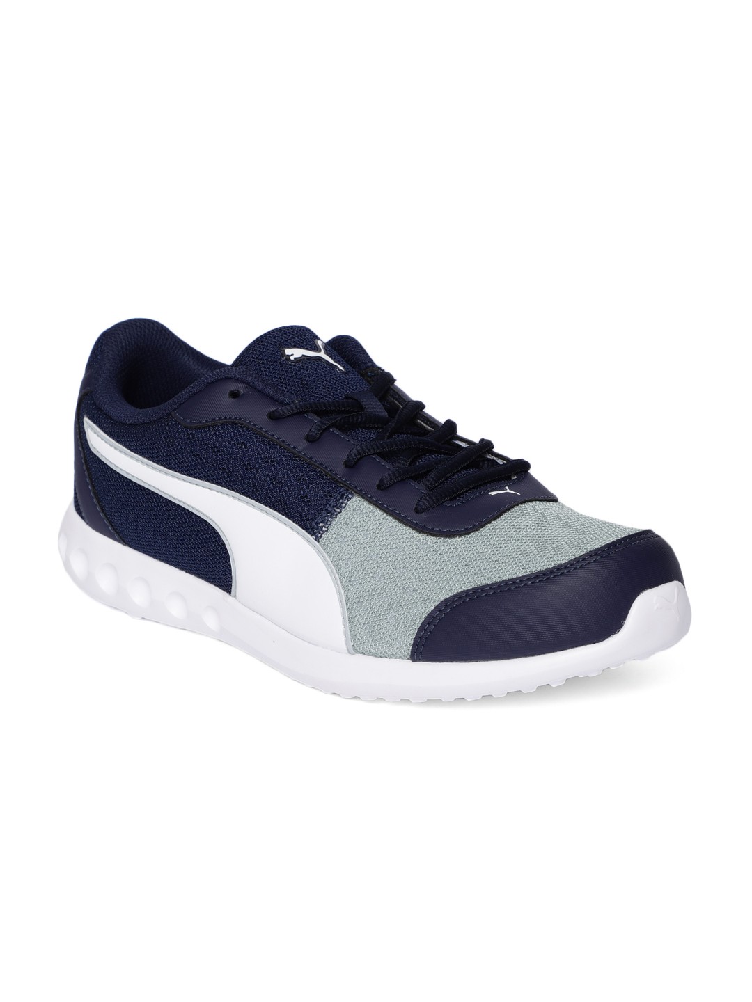 

Puma Men Navy Blue Mesh Sneakers