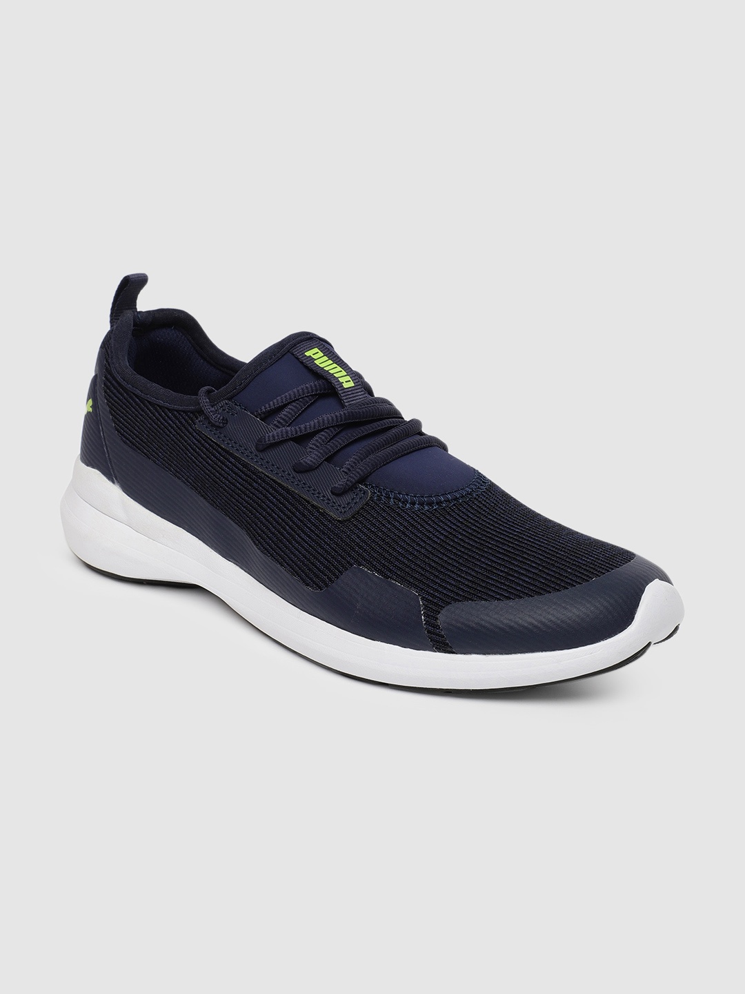 

Puma Men Navy Blue Stride Evo Running Shoes