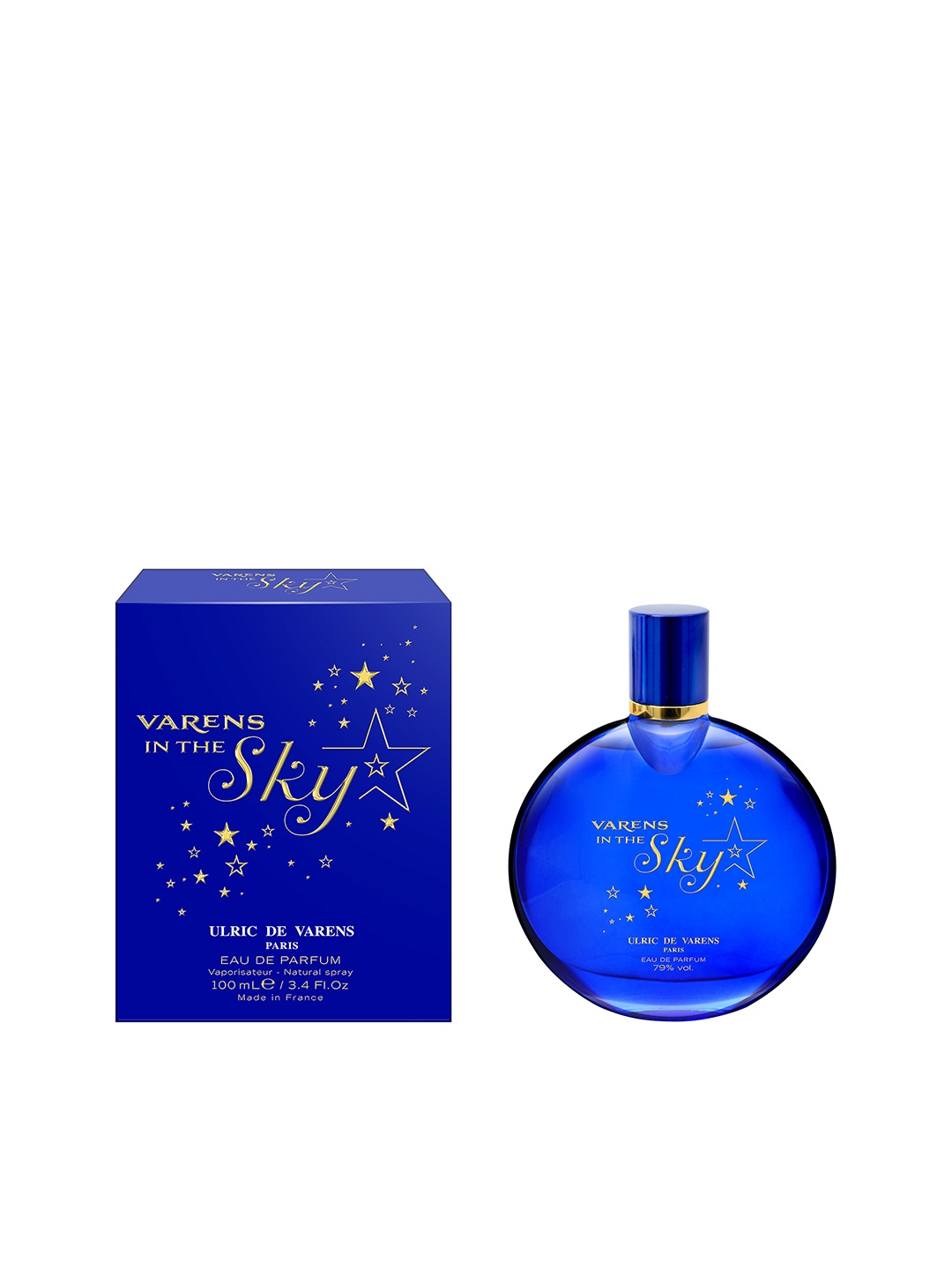 

ULRIC DE VARENS Women In The Sky Eau de Parfum 100 ml, Blue