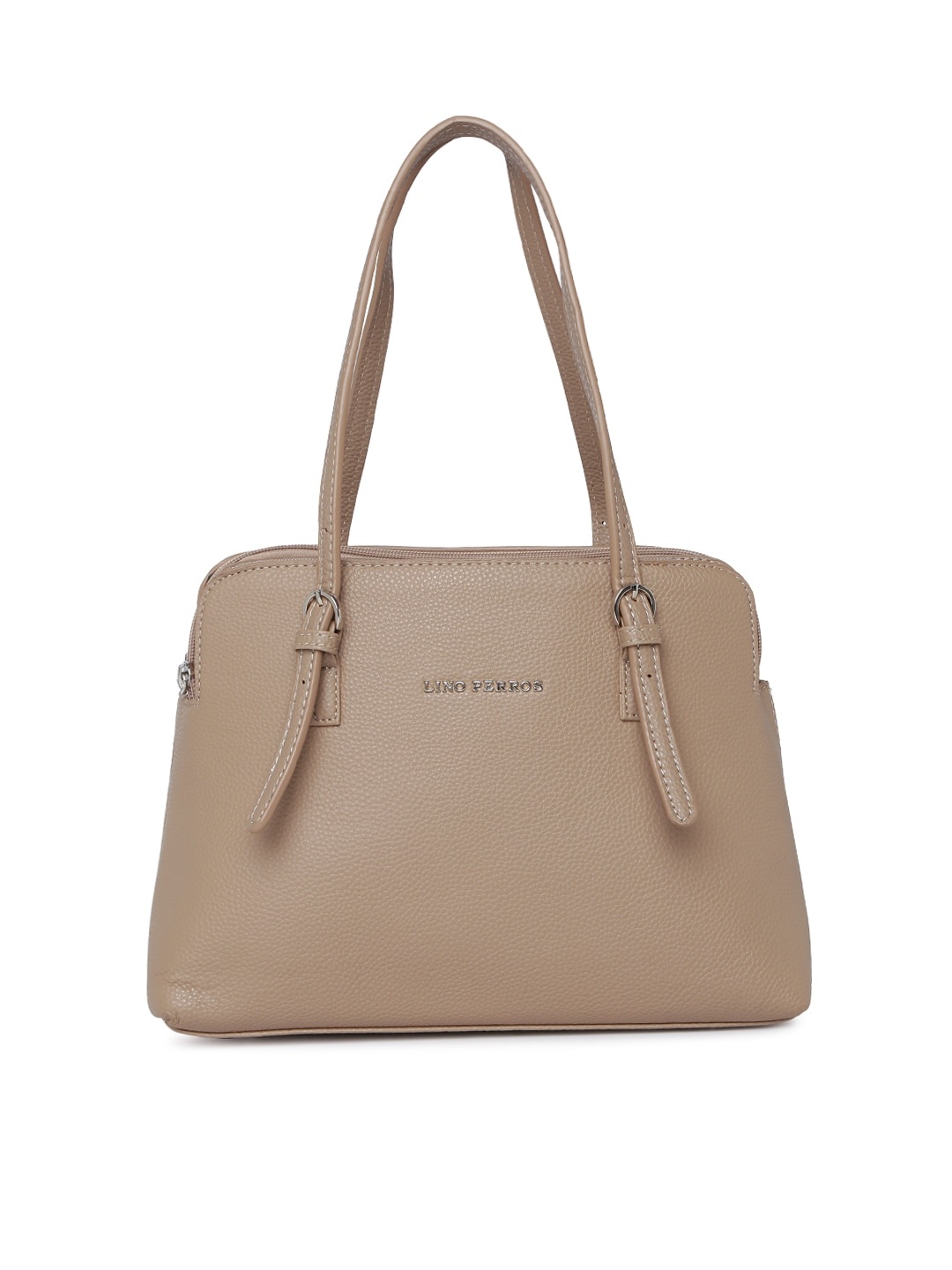 

Lino Perros Beige Textured Handheld Bag