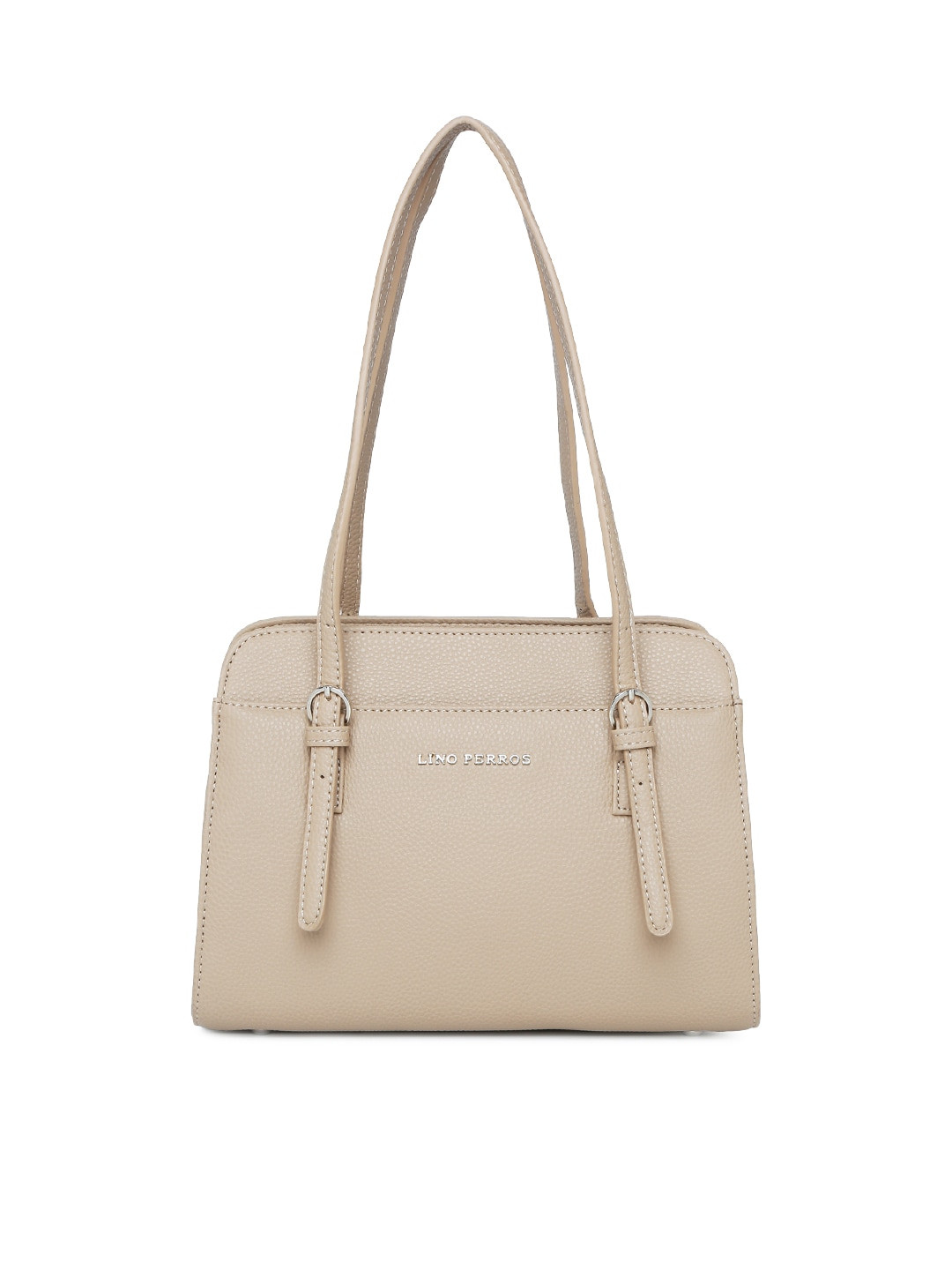 

Lino Perros Beige Textured Shoulder Bag