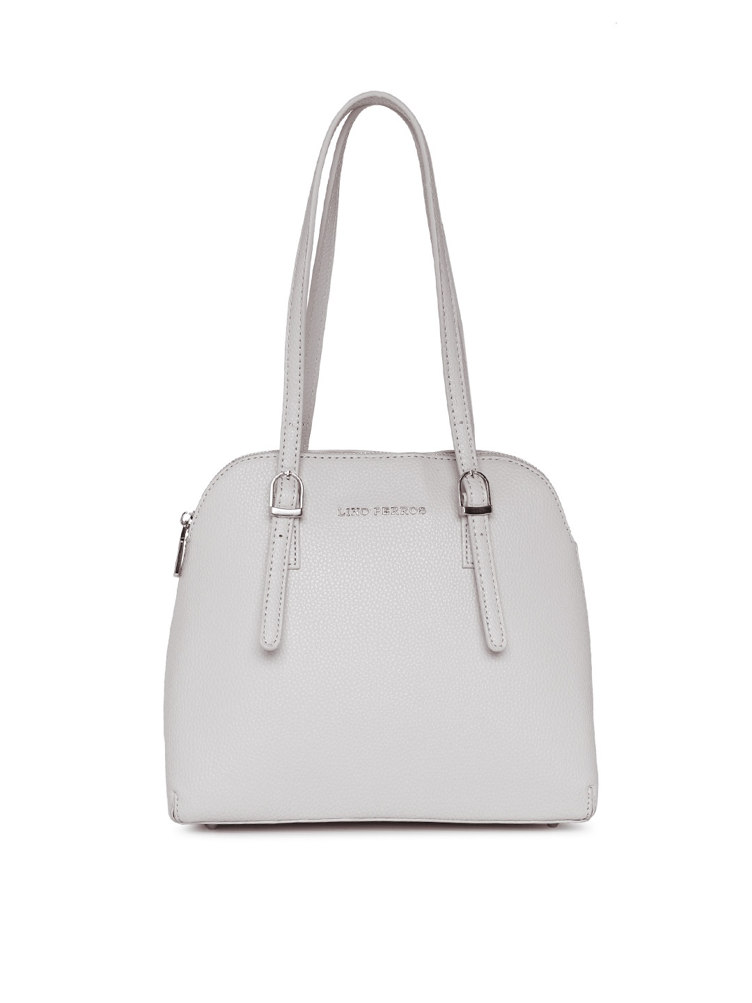 

Lino Perros Grey Textured Handheld Bag