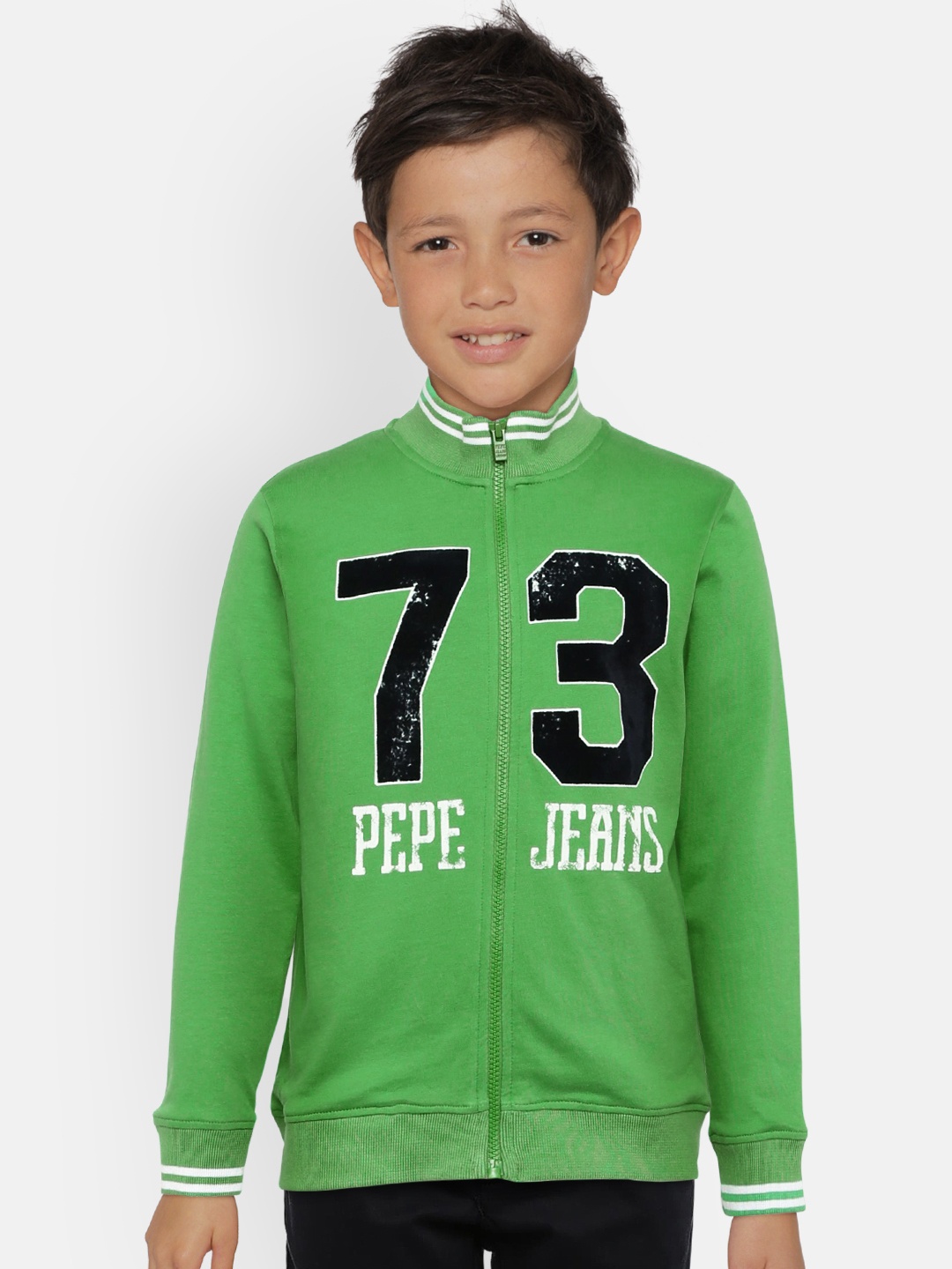 

Pepe Jeans Boys Green Printed Sweatshirt