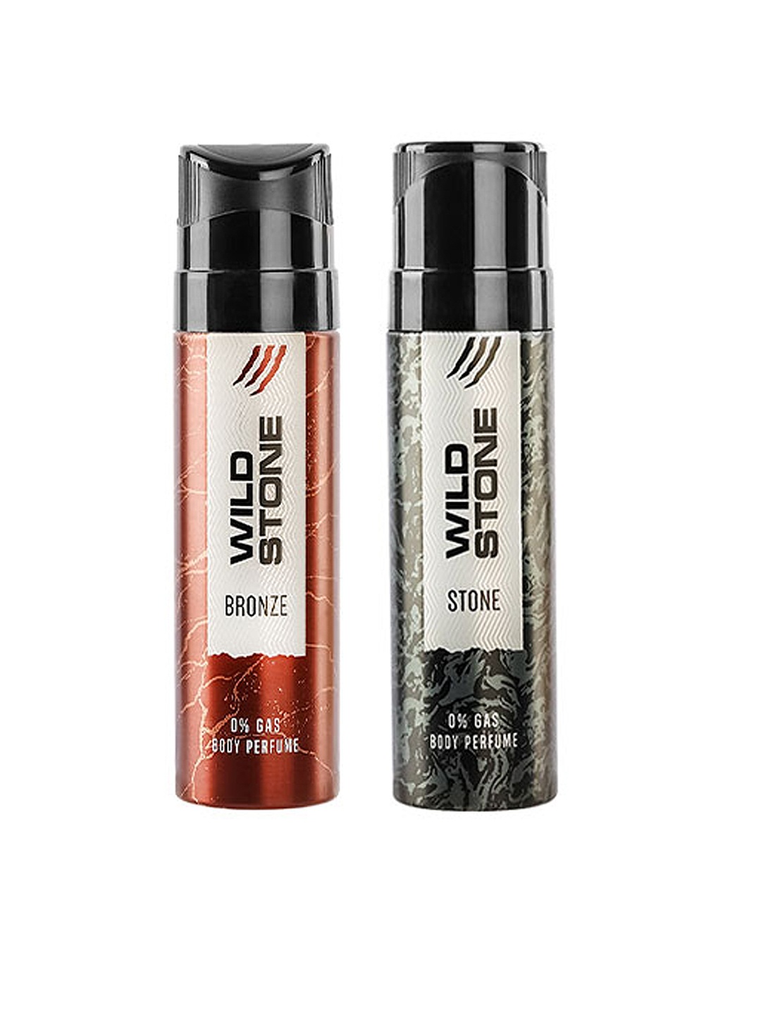 

Wild stone Men Set Of 2 Body Perfumes, Black