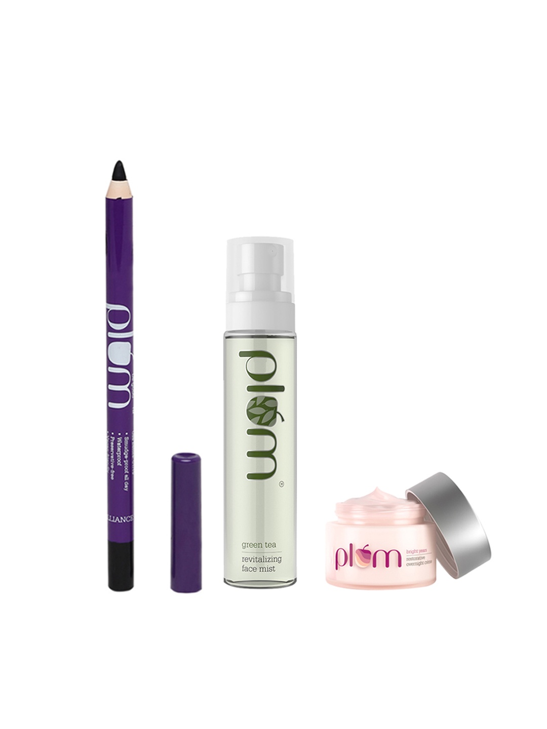 

Plum Pack of 3 Beauty Kits, Pink