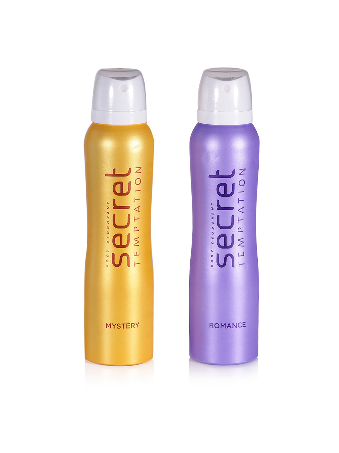 

Secret Temptation Women Set of 2 Mystery & Romance Deodorants, Yellow