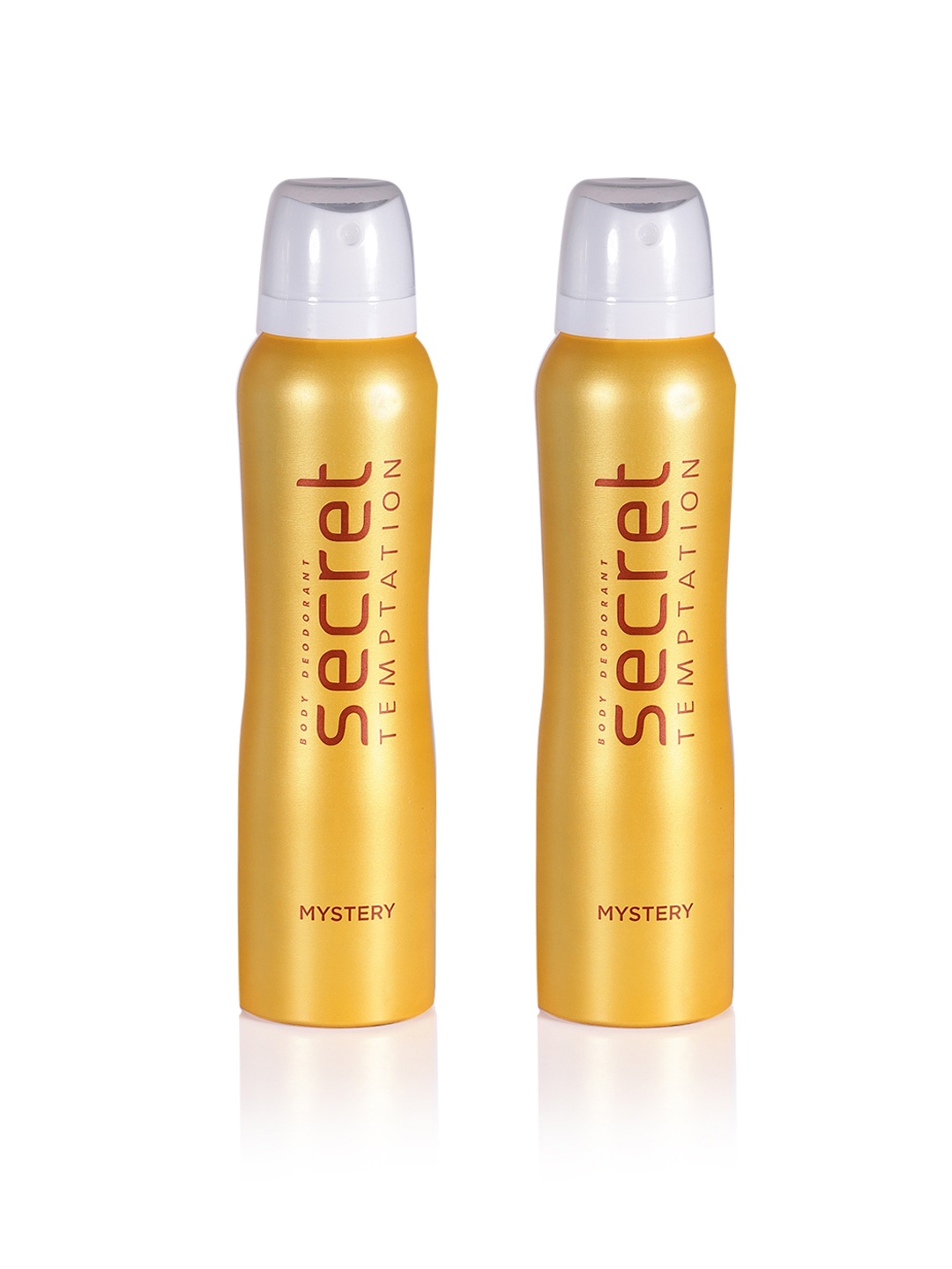 

Secret Temptation Women Set of 2 Mystery Deodorant - 128 g each, Yellow