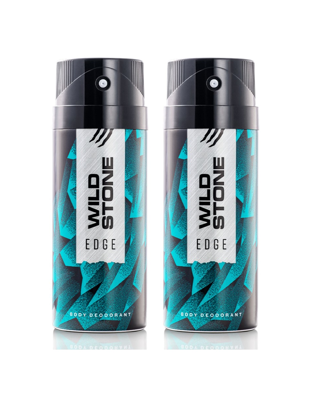 

Wild Stone Men Set of 2 Edge Deodorants, Blue