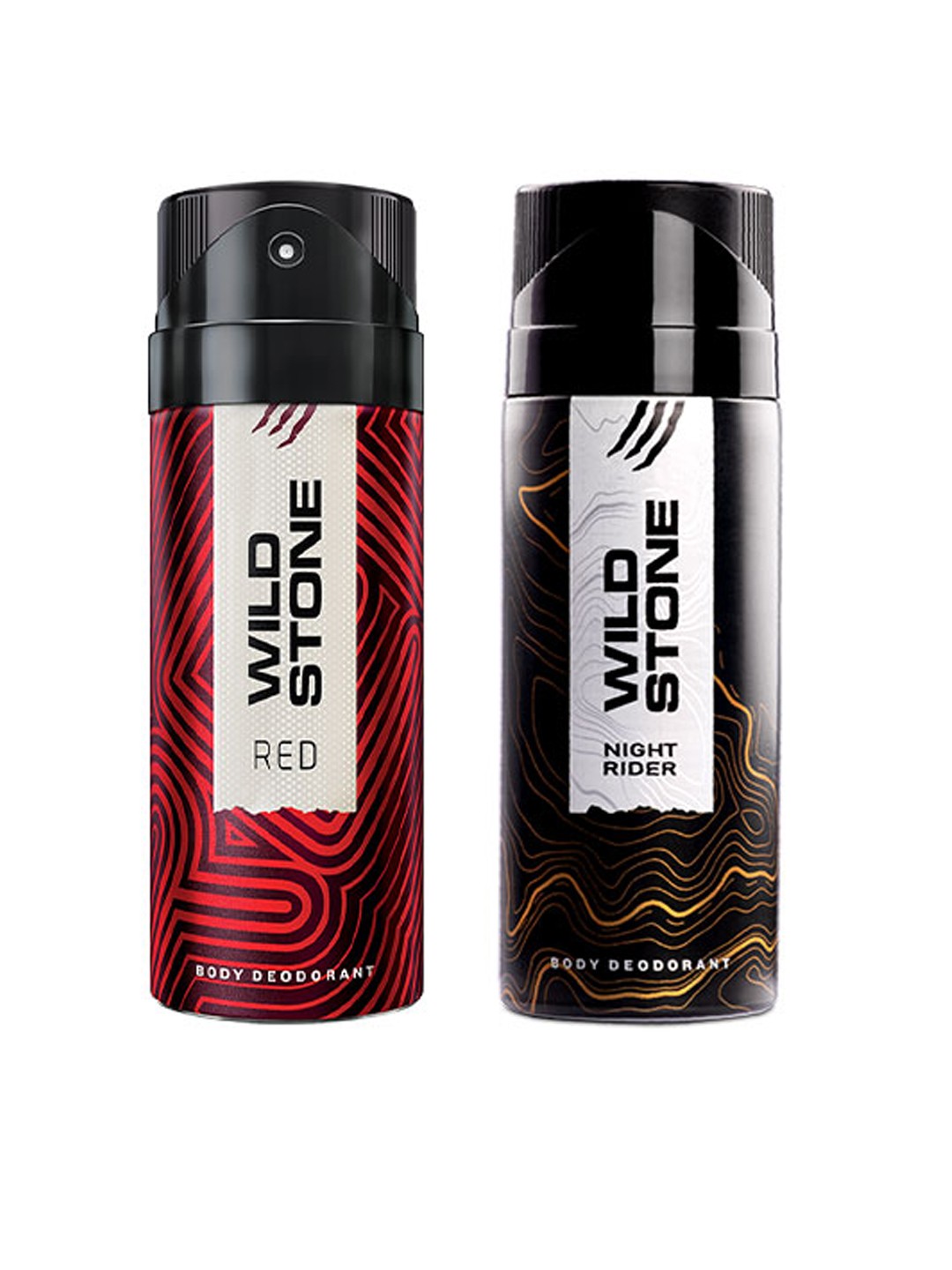

Wild Stone Men Set of 2 Red & Night Rider Deodorants