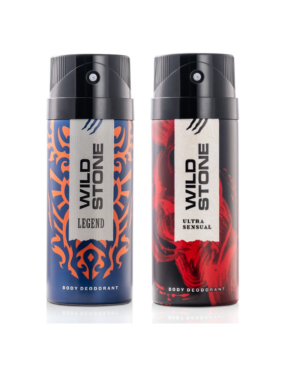 

Wild Stone Men Set of 2 Ultra Sensual & Legend Deodorants, Red