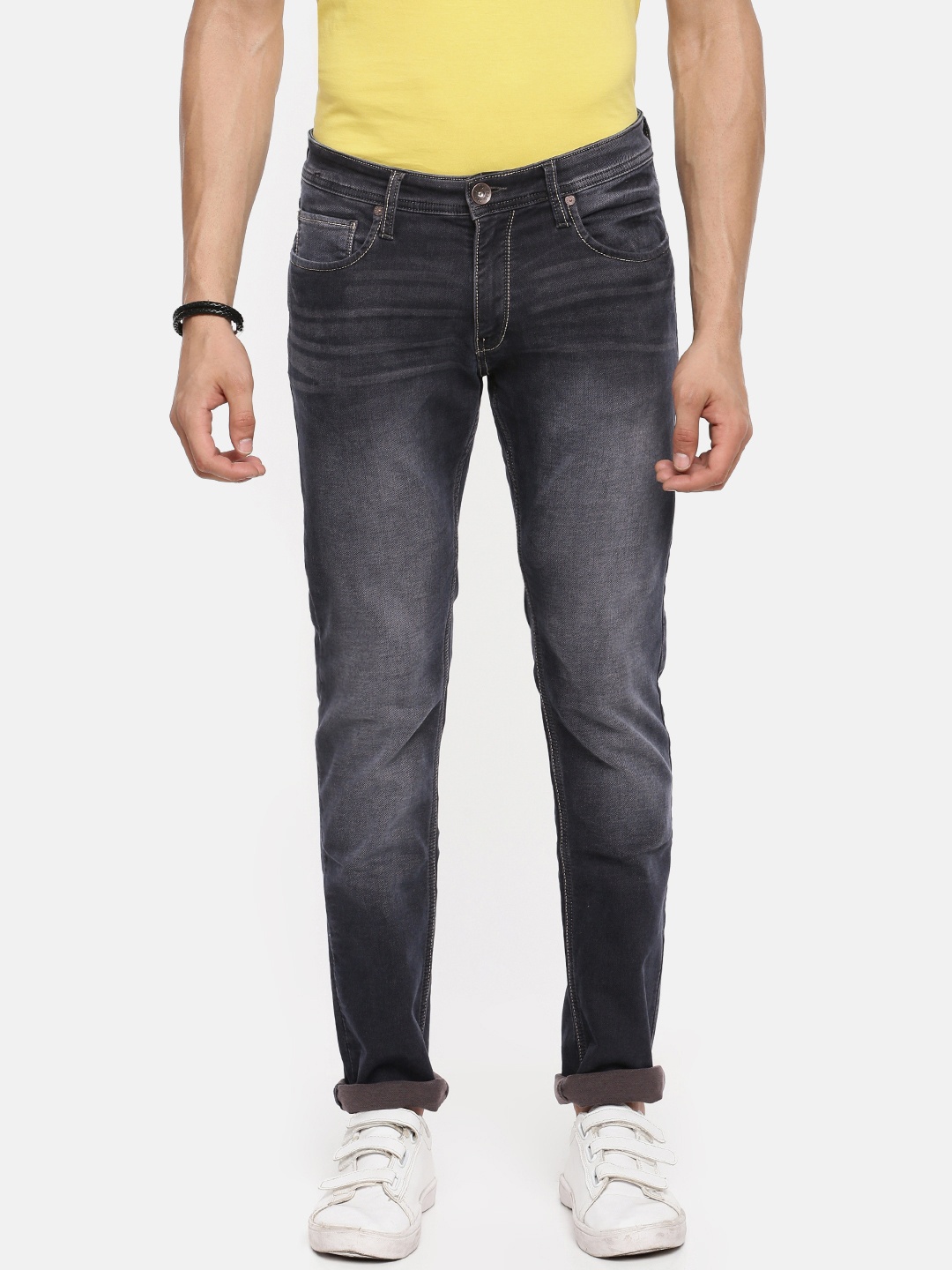 

Pepe Jeans Men Navy Blue Slim Fit Low-Rise Clean Look Stretchable Jeans