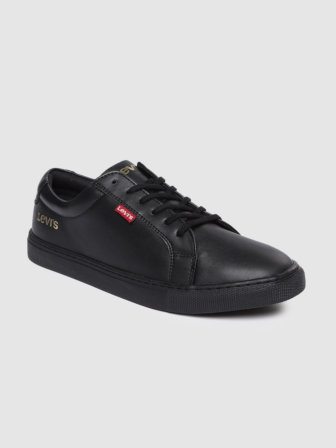 

Levis Men Black Solid Basic 2.0 Sneakers