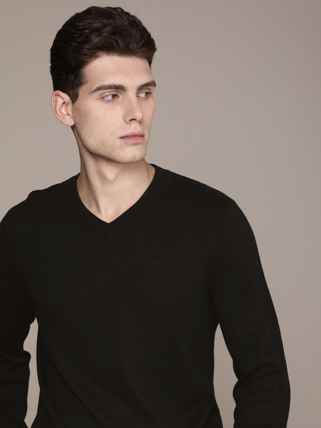 

Calvin Klein Jeans Men Black Pullover