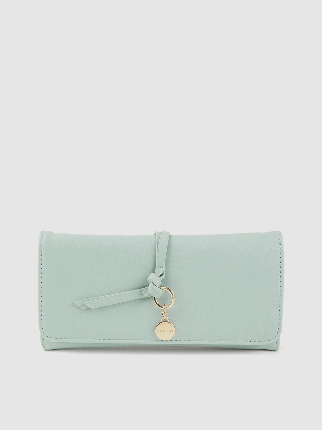 

Caprese Women Blue Solid Two Fold Wallet