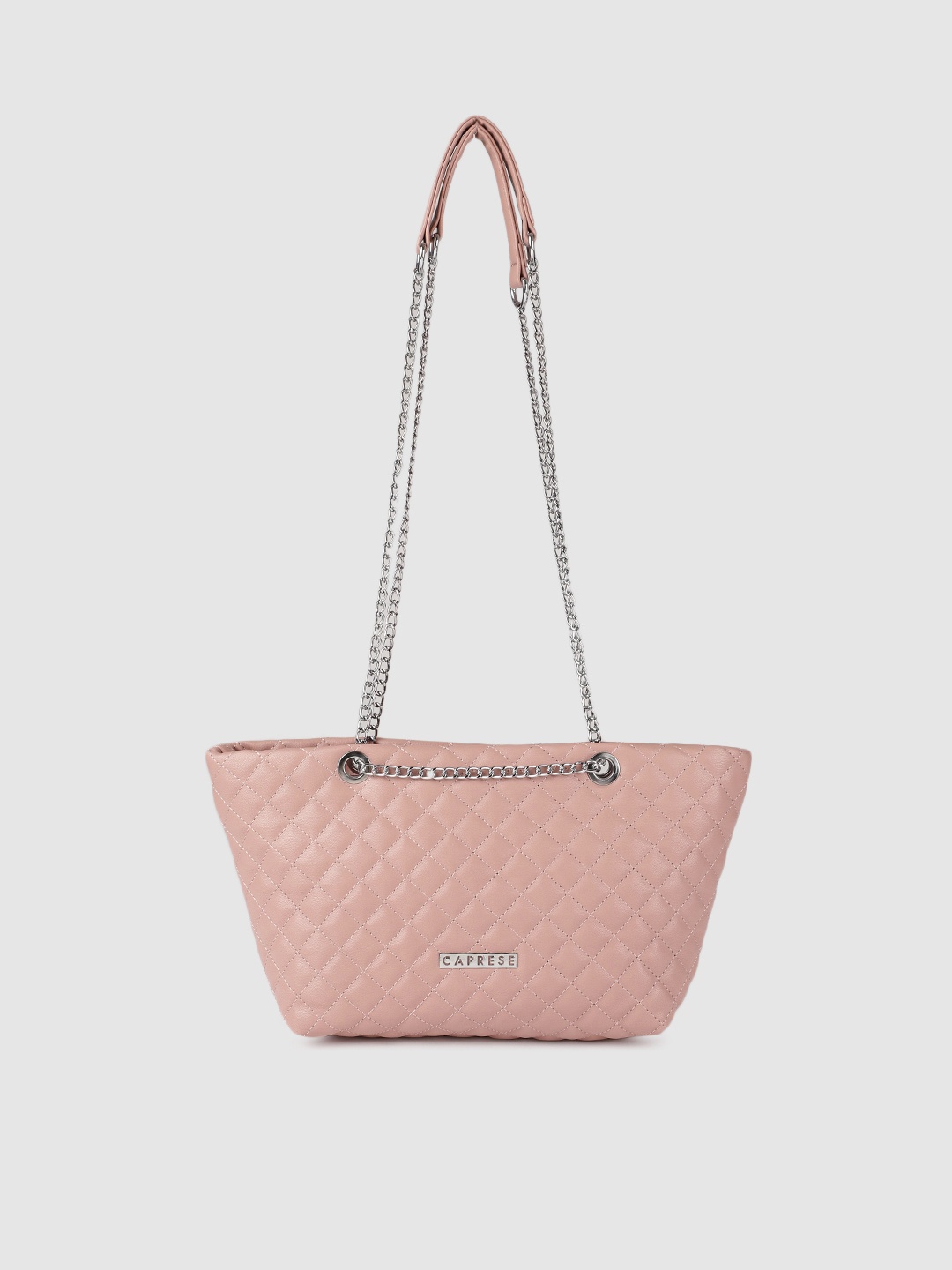 

Caprese Pink Quilted Shoulder Bag