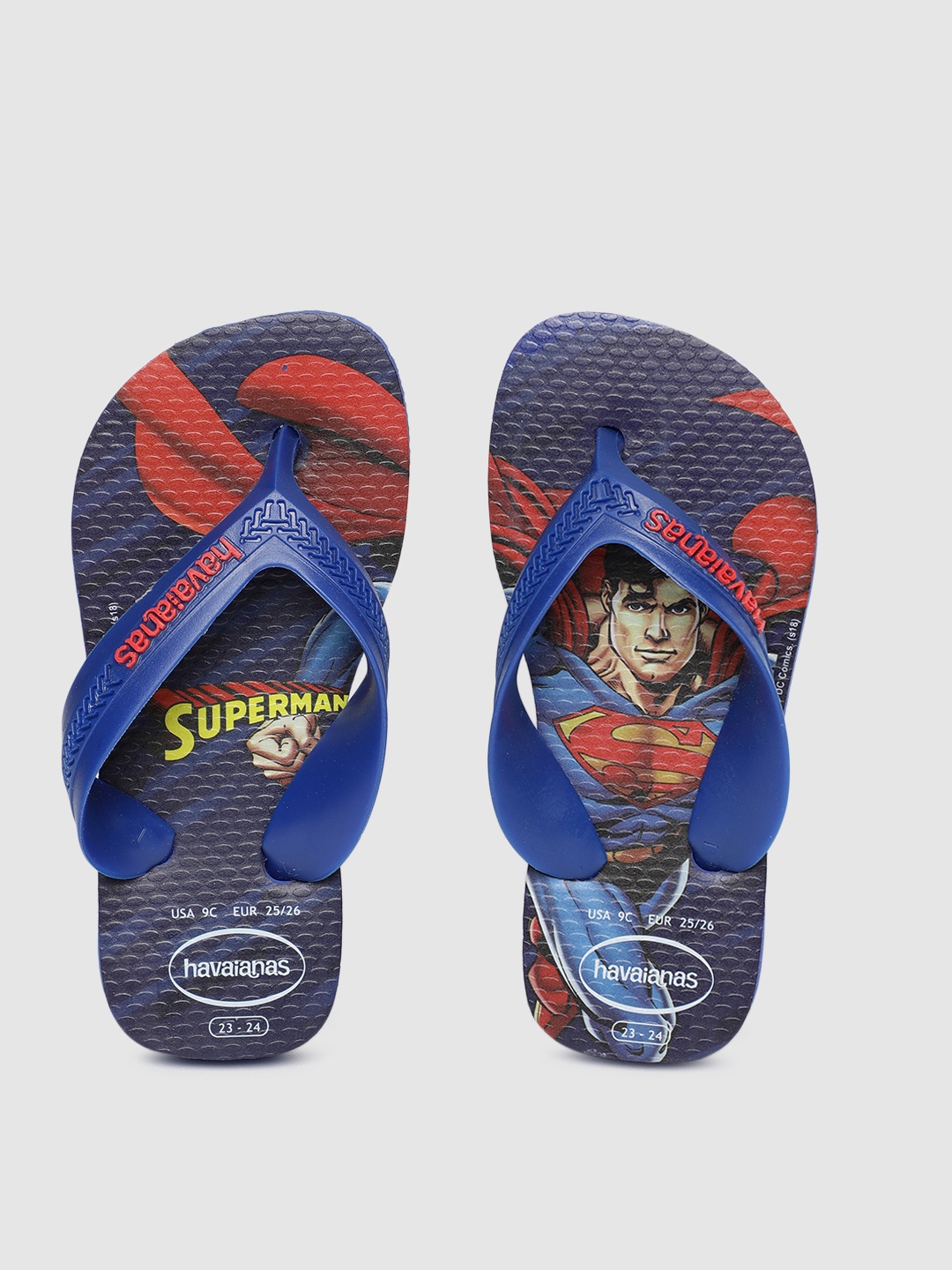

Havaianas Boys Blue Printed Thong Flip-Flops