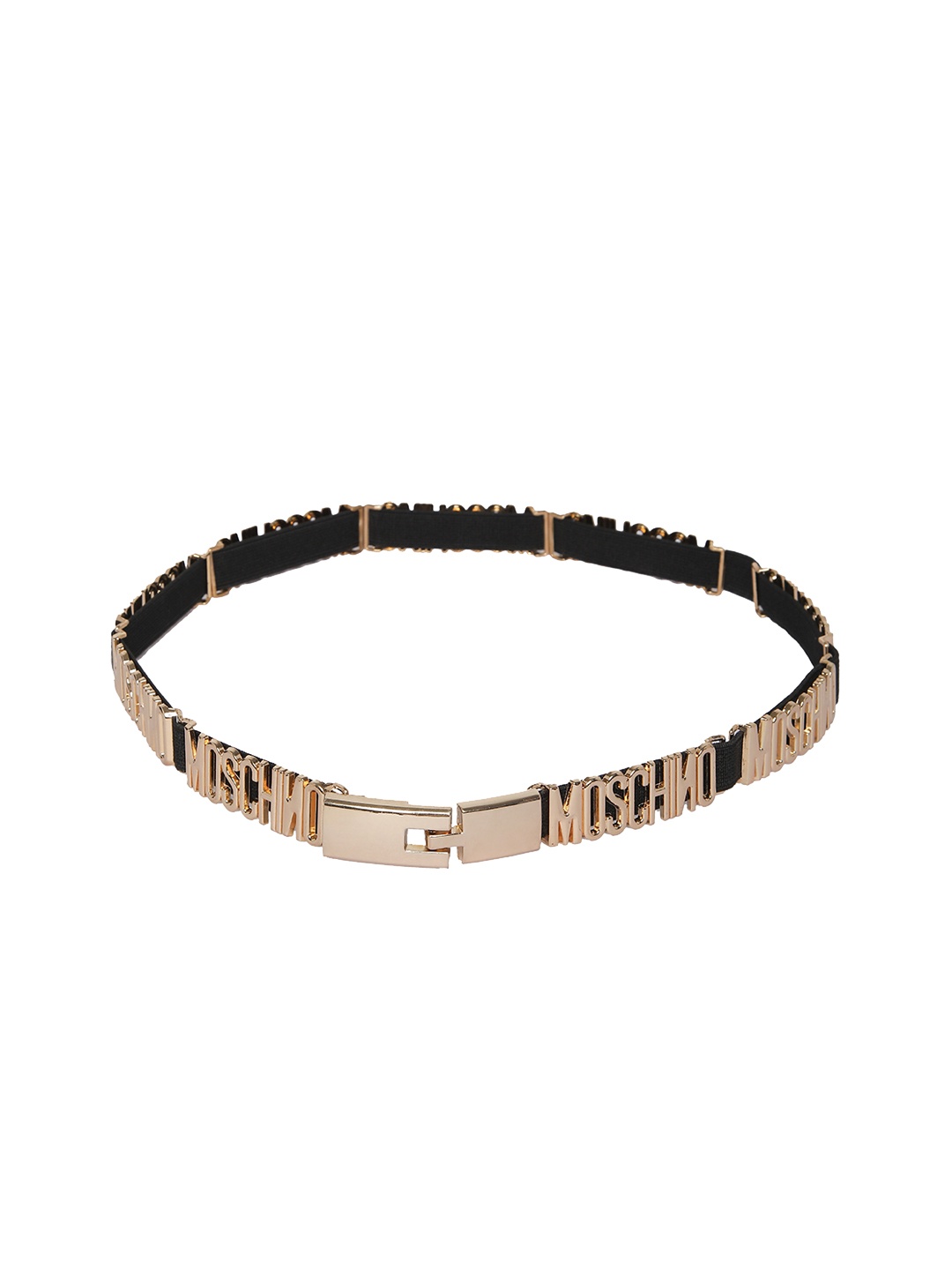 

Mali Fionna Women Black & Gold Textured Belt