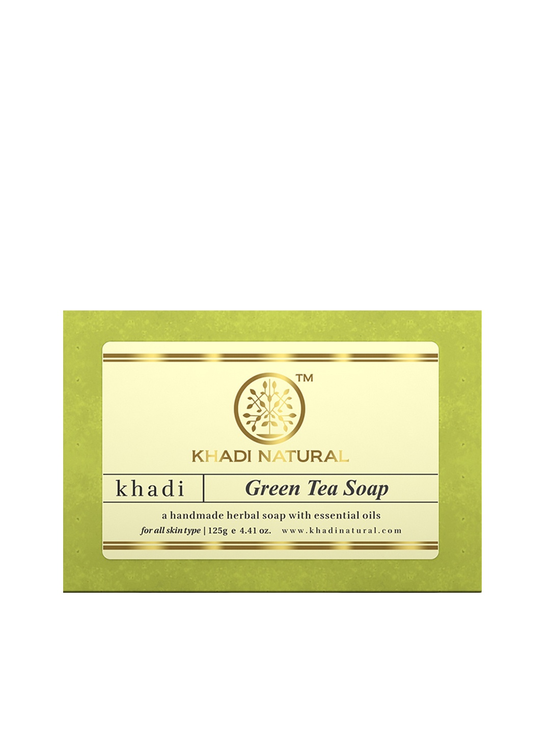 

Khadi Natural Green Tea Soap 125 gm