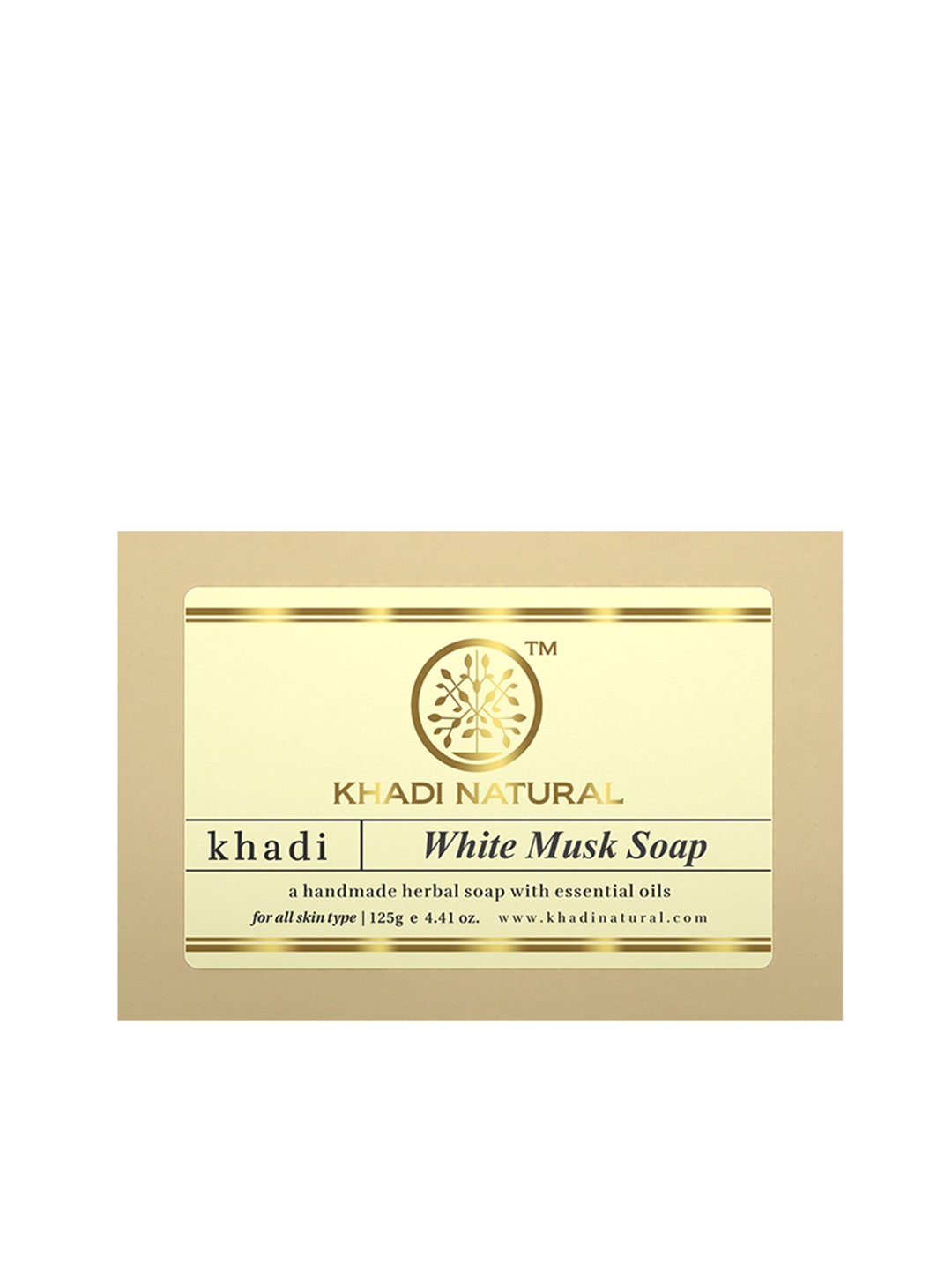 

Khadi Natural Coconut Milk & Honey Bar Soap 125 gm, Beige
