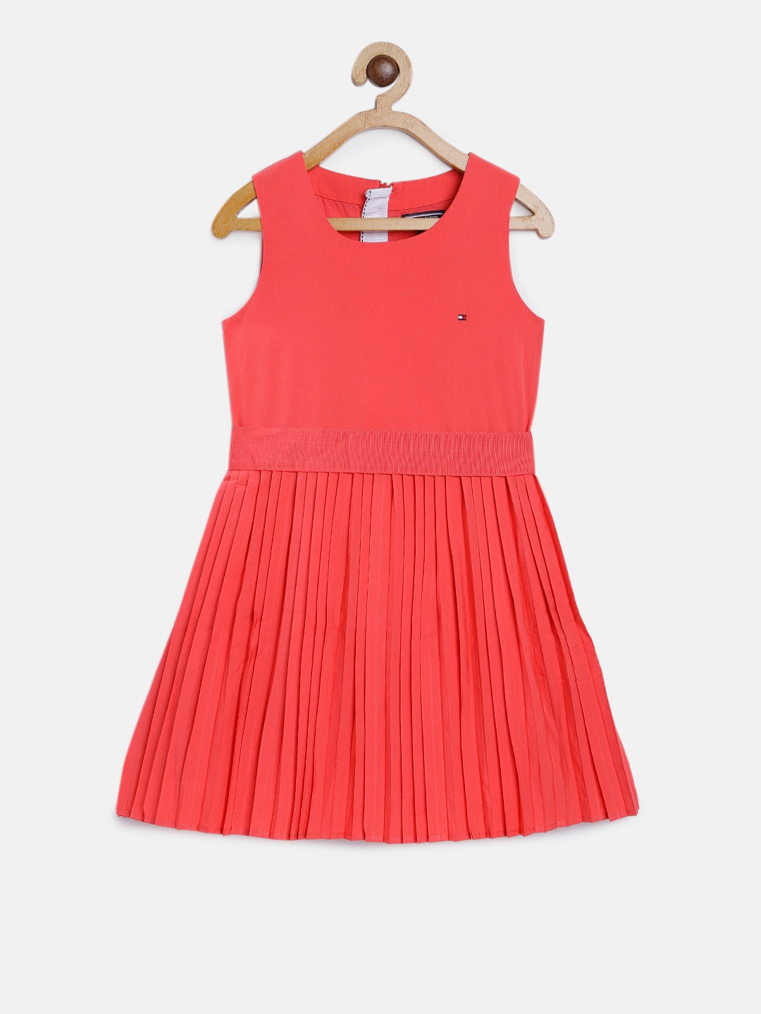 

Tommy Hilfiger Girls Red Fit and Flare Dress