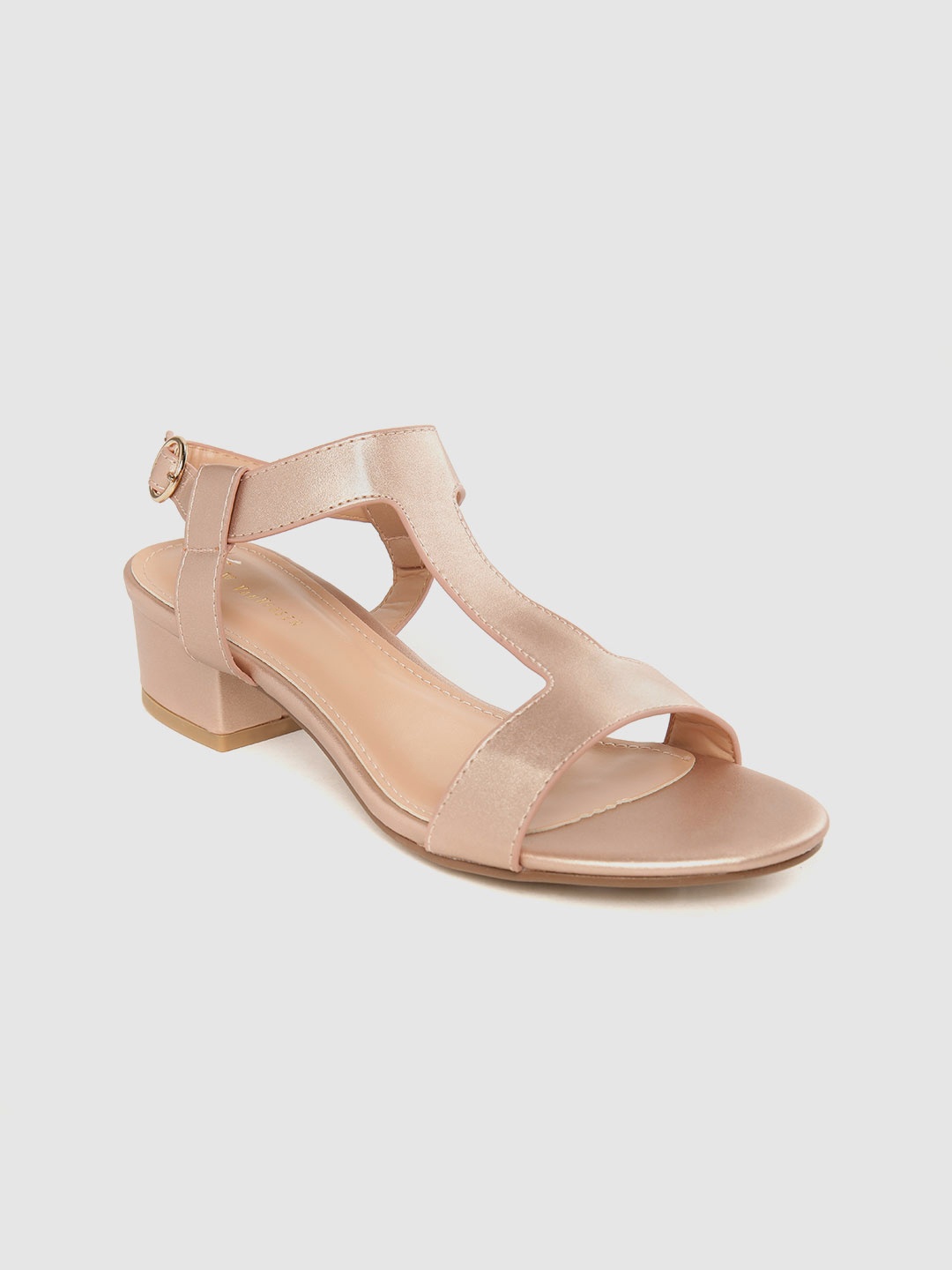 

Van Heusen Woman Rose Gold-Toned Solid Heels