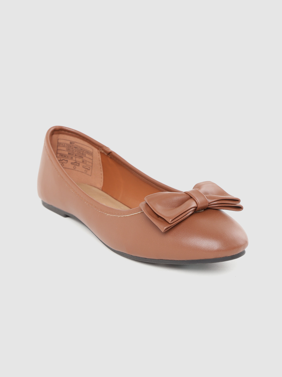 

Van Heusen Woman Brown Solid Ballerinas