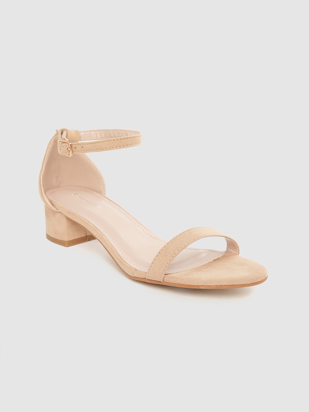 

Van Heusen Woman Women Beige Solid Heels