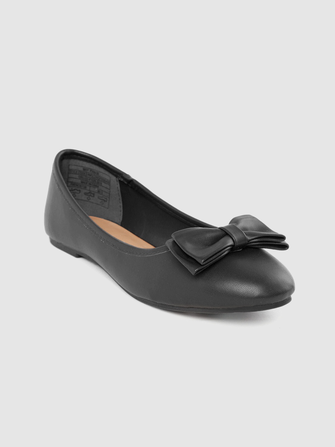 

Van Heusen Woman Black Solid Ballerinas