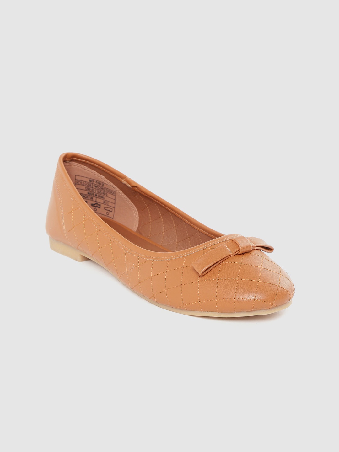 

Van Heusen Woman Women Brown Thread Work Ballerinas