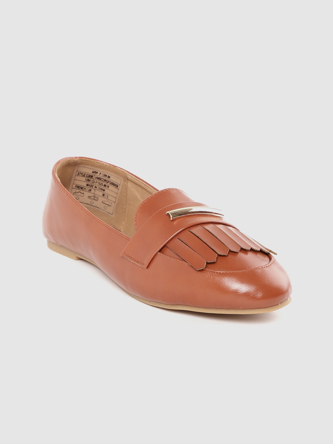 

Van Heusen Woman Women Brown Slip-Ons