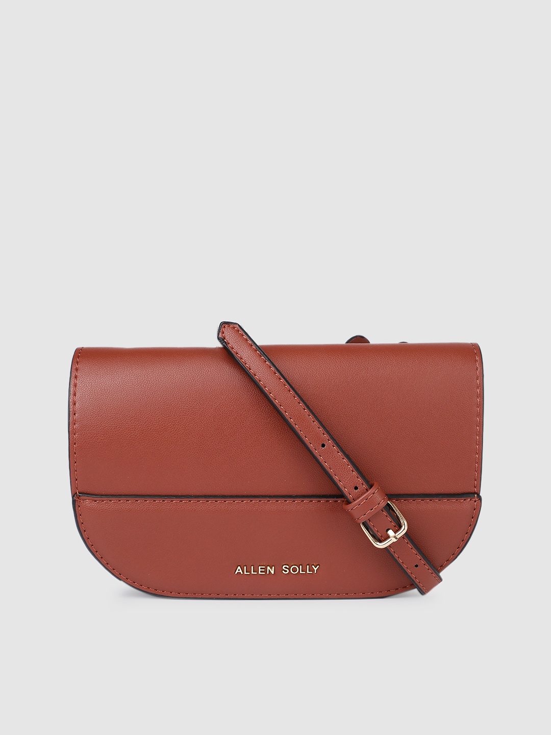 

Allen Solly Red Solid Sling Bag