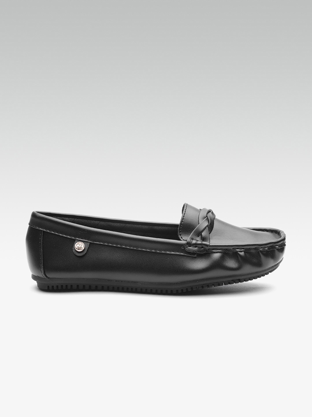 

Carlton London Women Black Loafers