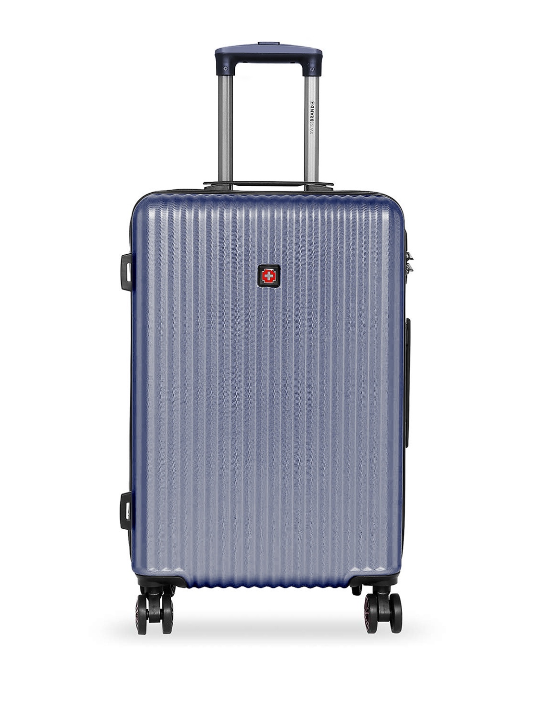 

SWISS BRAND Grey Riga Range Hard Side Cabin Trolley Bag