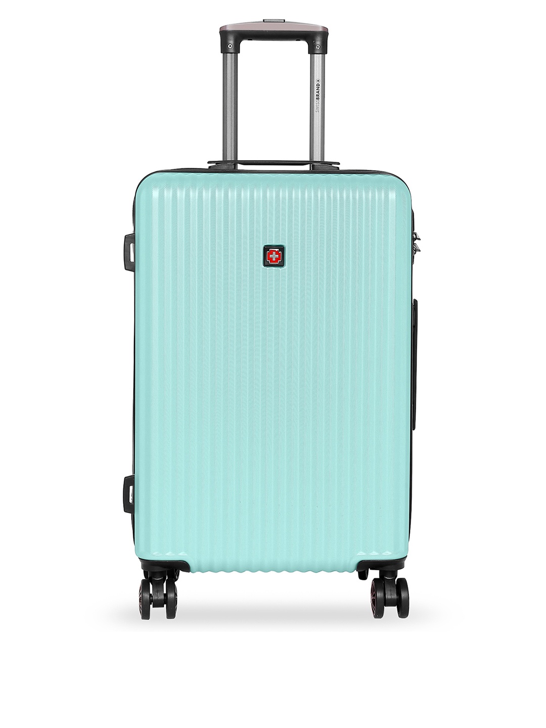 

SWISSBRAND RIGA Range Aqua 28" Large Hard Trolley Bag, Turquoise blue