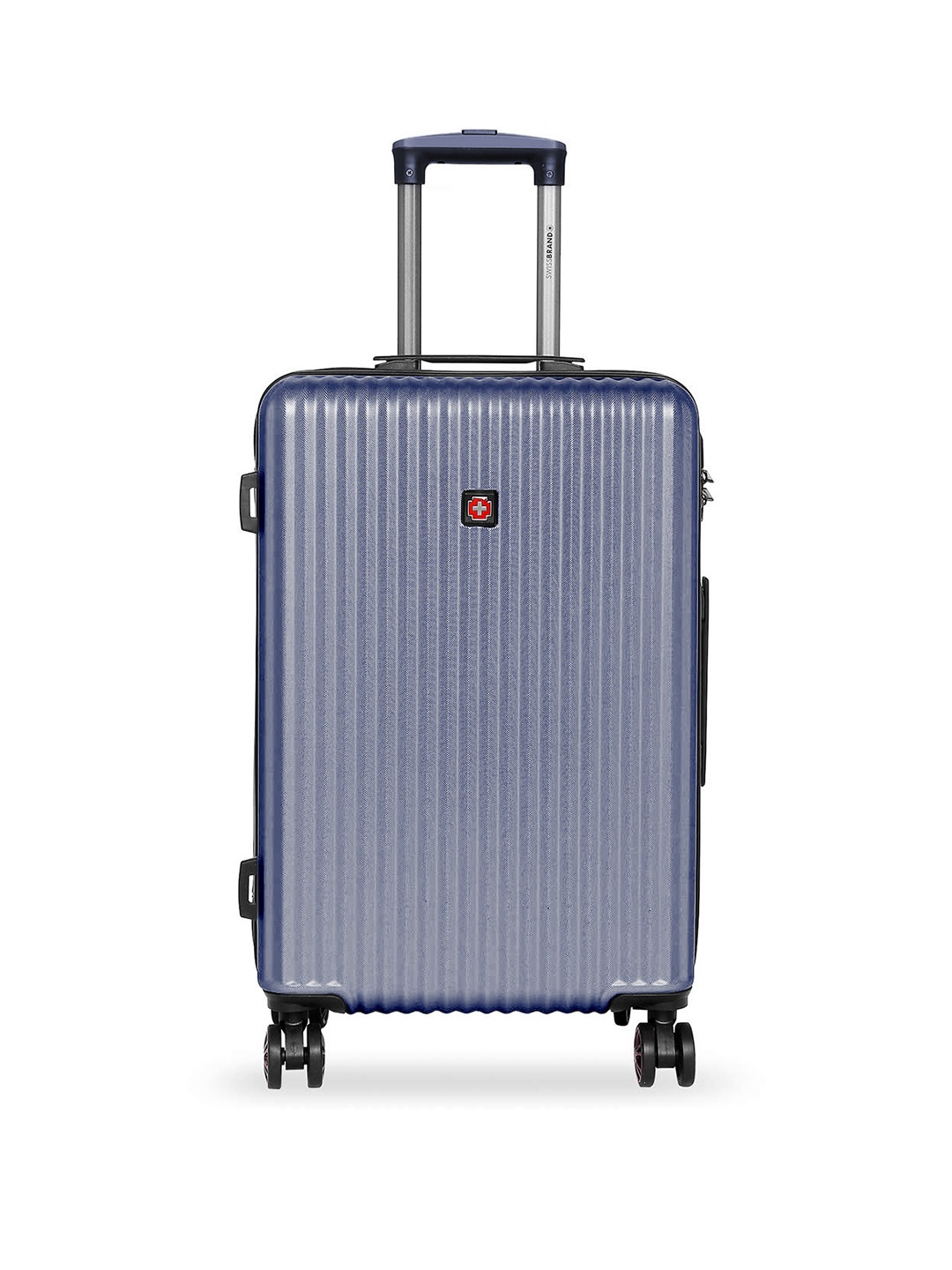 

SWISS BRAND Grey Riga Range Hard Side Large Trolley Bag